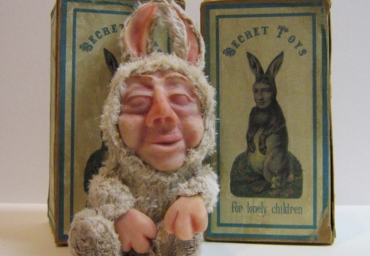 Secret Toys for Lonely Children - White Bunny 