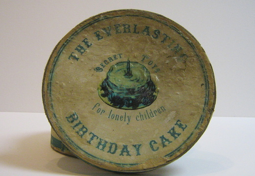 Secret Toys for Lonely Children: Everlasting Birthday Cake (detail)