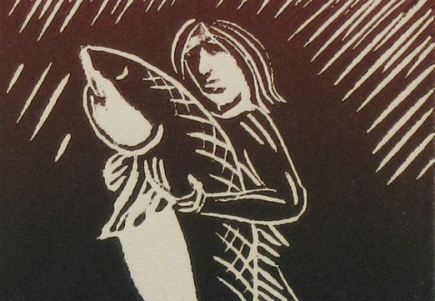 Girl with Fish 