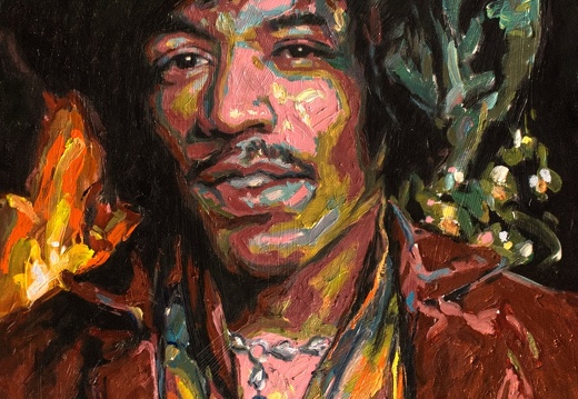Jimi Hendrix - "Let me stand next to your fire."