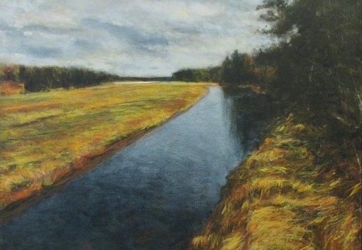 Christopher Joyce - Riverbank in Autumn