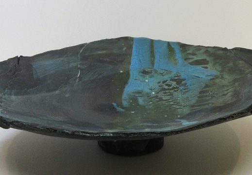 Heather Pitts - Landscape: Turquoise (footed)