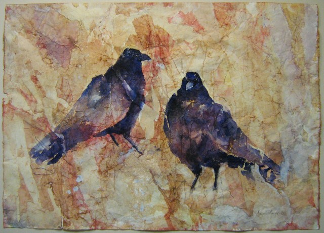 Untitled (Two Crows) 