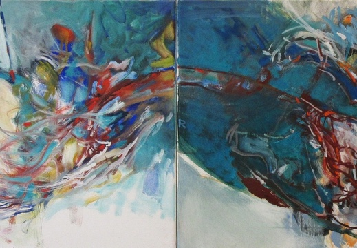 August  (diptych)