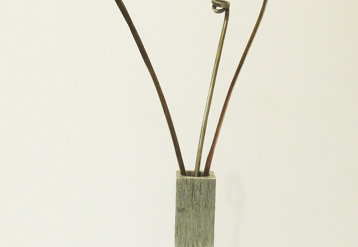 Vase 1 (with metal flowers)