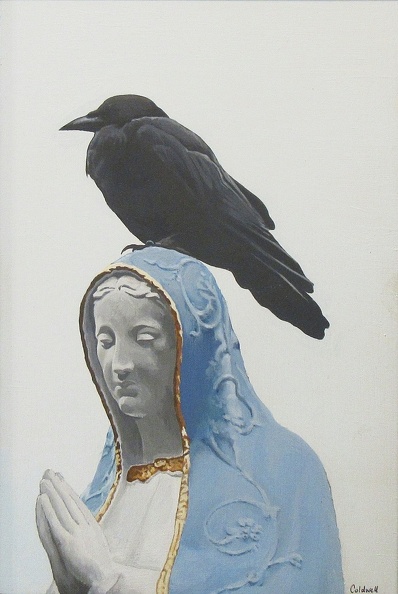 Crow on Mary.jpg re.jpg
