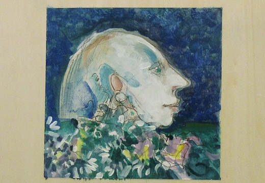 Figure and Flowers
