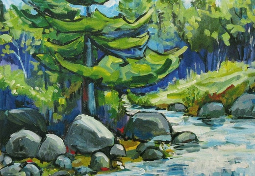The Pine by the Brook